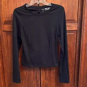 Victoria's Secret Classic Black Long Sleeve Top
